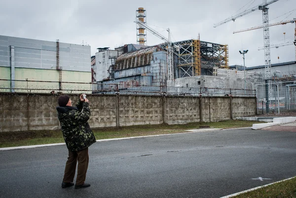 Chernobyl tilalmi zóna — Stock Fotó