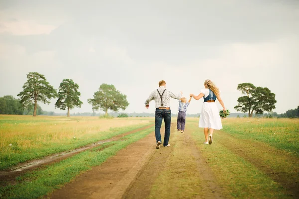 Familj — Stockfoto