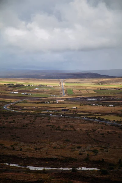 Vallée Source Chaude Iceland — Photo