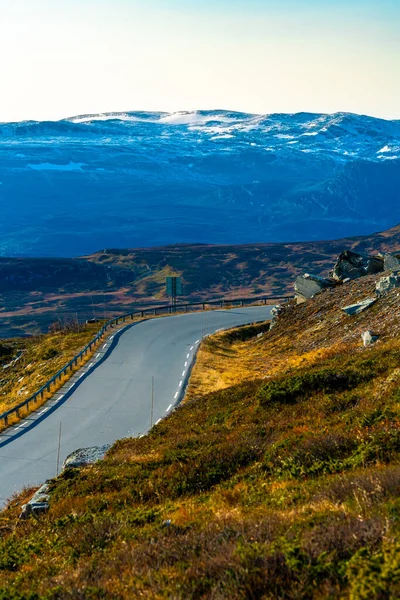 Kleine Weg Door Wilde Bergen Boven Boomgrens Hoge Kwaliteit Foto — Stockfoto