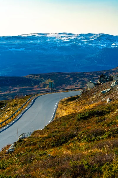 Kleine Weg Door Wilde Bergen Boven Boomgrens Hoge Kwaliteit Foto — Stockfoto