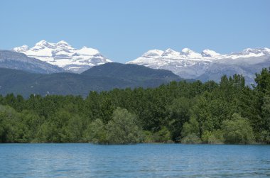 Huesca, Lost Mountain, pyrenees dağlarda