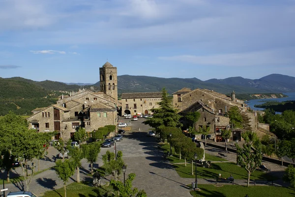 Castle in Aínsa — Stock Photo, Image