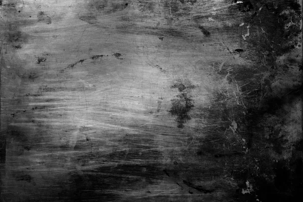 Abstract old scratched smoked metal texture — Stock Photo, Image