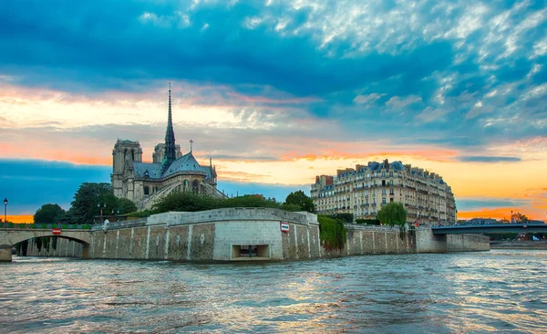 Francja, Katedra Notre Dame de Paris — Zdjęcie stockowe