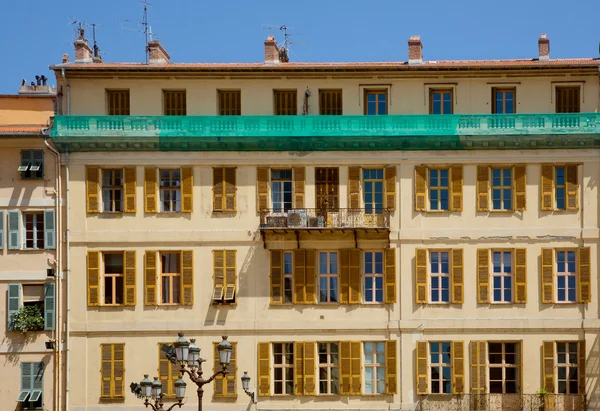 FRANCE. Old town architecture of Nice on French Riviera — Stock Photo, Image