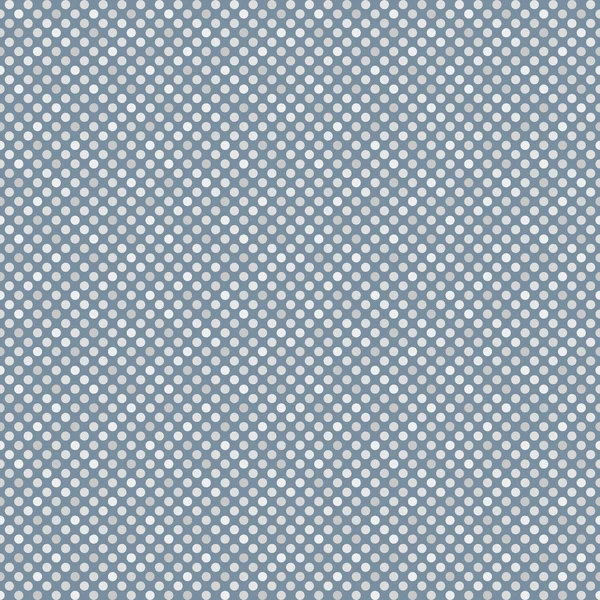 Seamless geometric pattern in  polka dots. Vector — Stock Vector