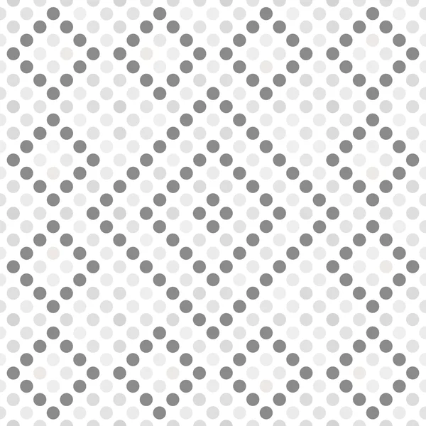 Bezešvé geometrický vzor s kruhy na bílém pozadí. — Stockový vektor