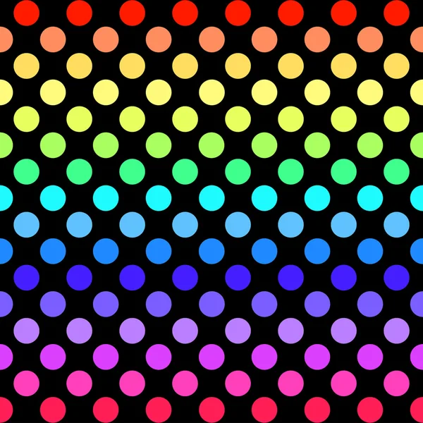 Çok renkli lekeli bir bla tarih ile kesintisiz geometrik desen