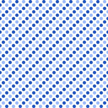 Polka noktaları ile sorunsuz köşegen geometrik desen. 