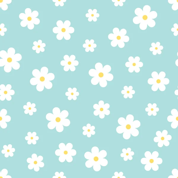 Soyut kesintisiz geometrik çiçek desenli