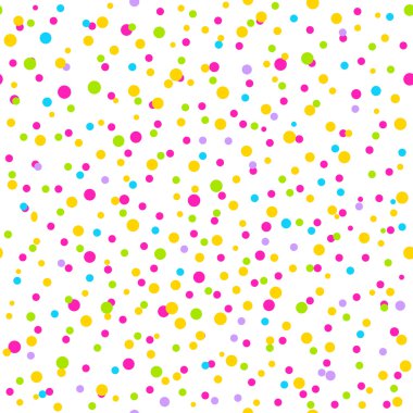 Konfeti ile Seamless Modeli.