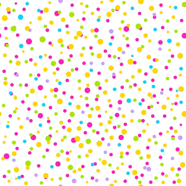 Seamless Pattern with confetti. — Stock Vector