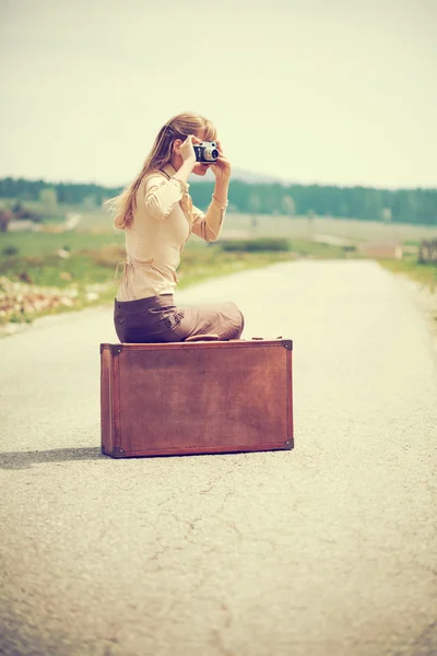 Young woman travelling — Stock Photo, Image