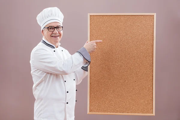 Portrait of chef — Stock Photo, Image