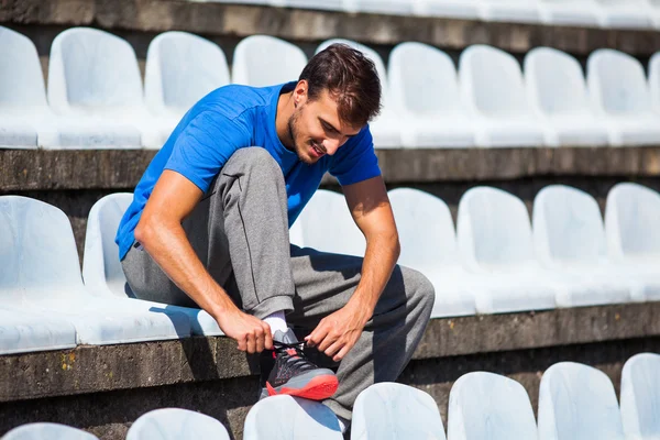 Prepararsi per il jogging — Foto Stock