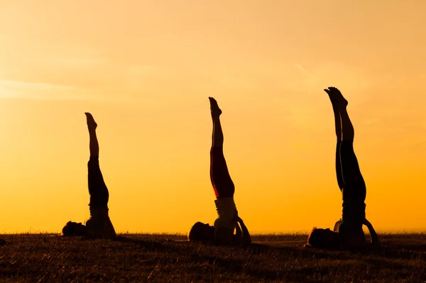 Support d'épaule de yoga — Photo