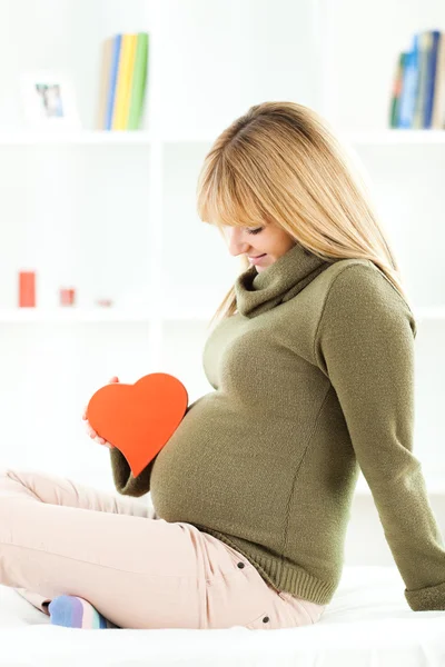 Pregnancy time — Stock Photo, Image