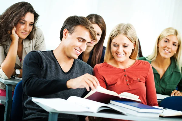 Students in class Stock Image