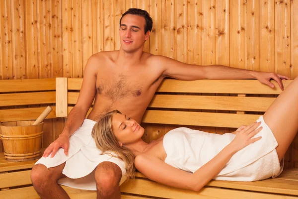 Sauna — Fotografia de Stock