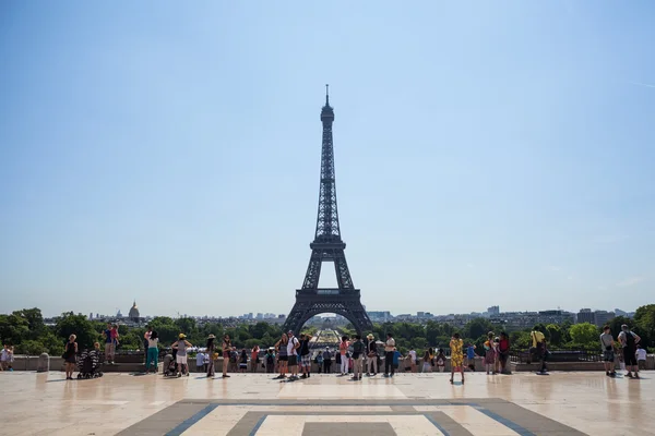 A Torre Eiffel — Fotografia de Stock