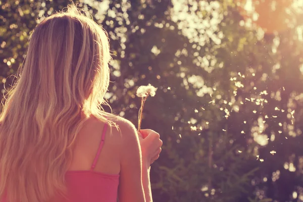 Genieten van natuur — Stockfoto