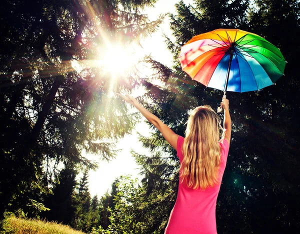 Disfrutando de la naturaleza — Foto de Stock