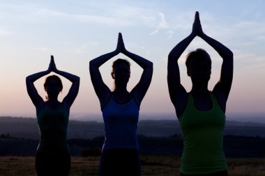 Yoga sınıfı.
