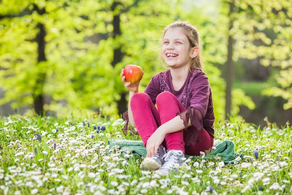 I love apple! — Stock Photo, Image