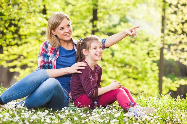 Familie — Stockfoto