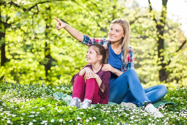 Familj — Stockfoto