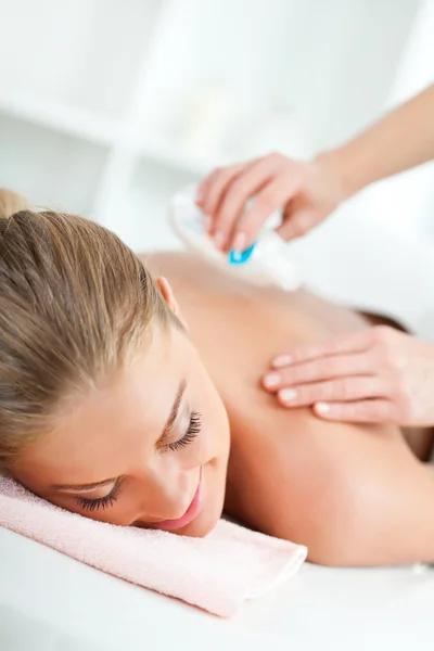 Young woman relaxing — Stock Photo, Image