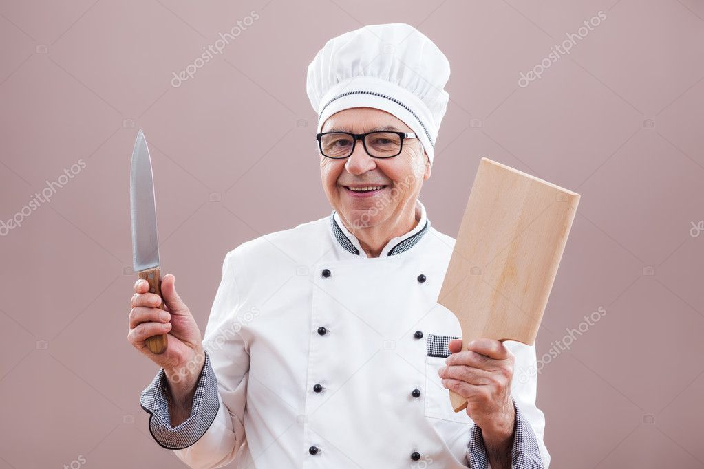 Portrait of chef