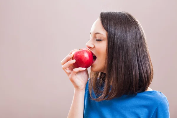 I love apples! — Stock Photo, Image