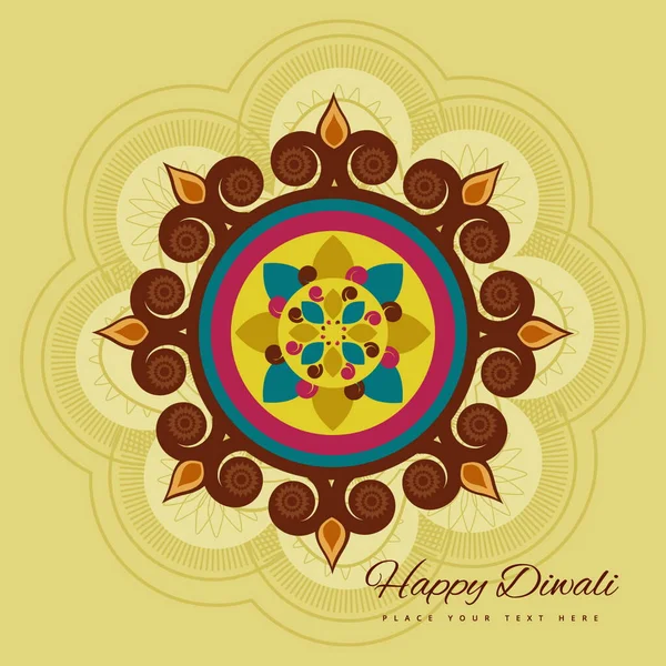 happy diwali symbol vector design illustration