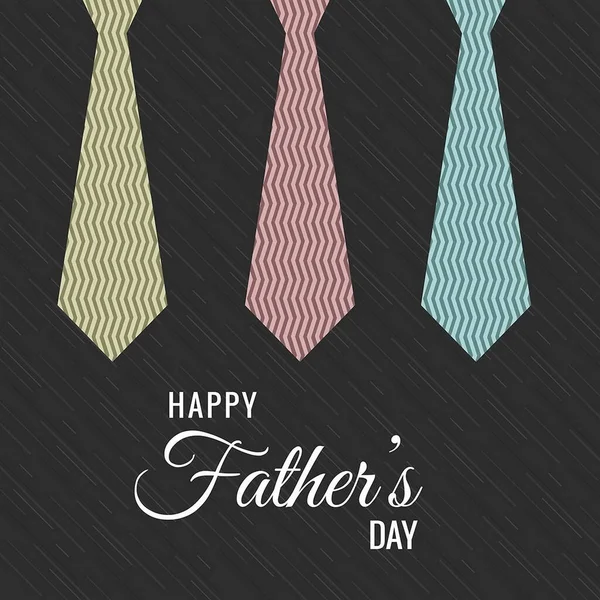 happy fathers day background vector design illustration