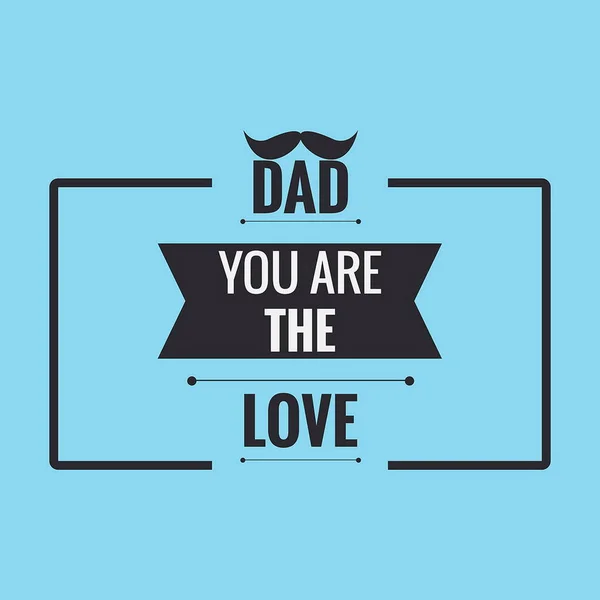 happy fathers day background vector design illustration