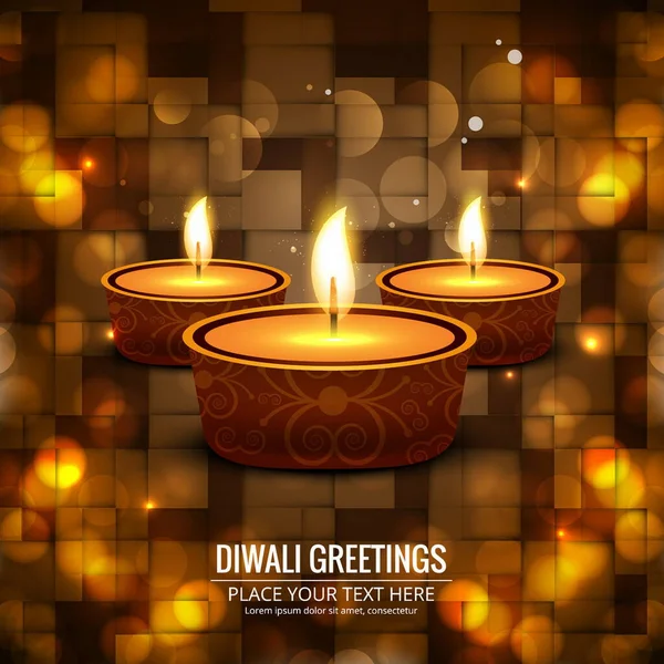 nice background with lights celebrate diwali vector design illustration