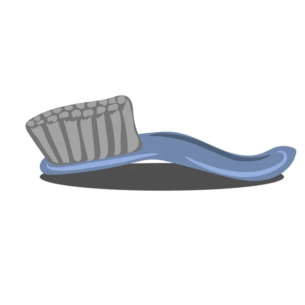 Brosse Nettoyage Articles Ménagers Pour Nettoyage Lavage Illustration Vectorielle Isolée — Image vectorielle