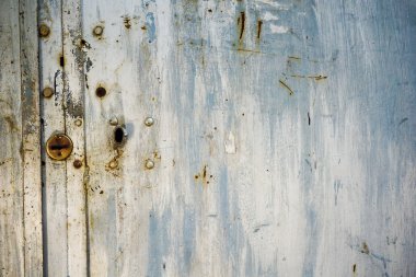 Paslı grunge metal sokak doku fotoğraf kümesi.