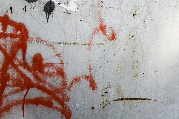 Paslı grunge metal sokak doku fotoğraf kümesi.