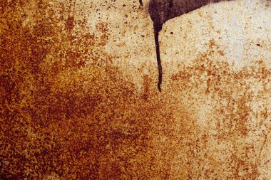 Paslı metal doku ile filtreler ve efektler fotoğraf koymak.