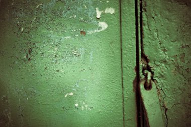 Paslı metal doku ile filtreler ve efektler fotoğraf koymak.