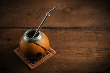 Yerba mate çay fotoğraf.