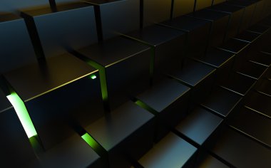 3D render sunucu güvenlik internet şekil