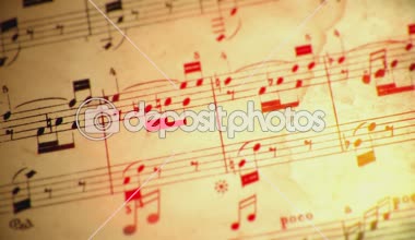 Müzik akan döngü notları