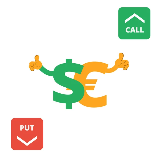 Forex illüstrasyon bir küme