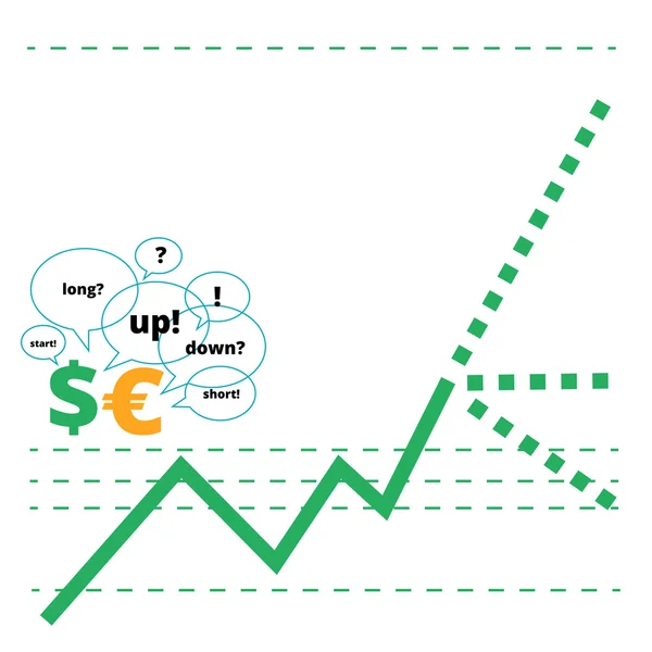 Forex illüstrasyon bir küme