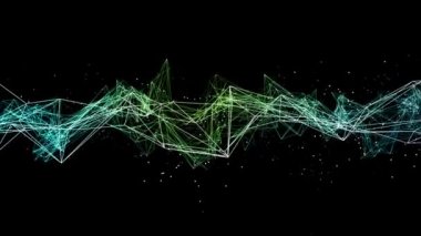 Bağlantı tel kafes yapısı parçacıkları ile