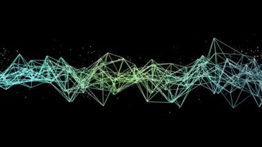 Bağlantı tel kafes yapısı parçacıkları ile